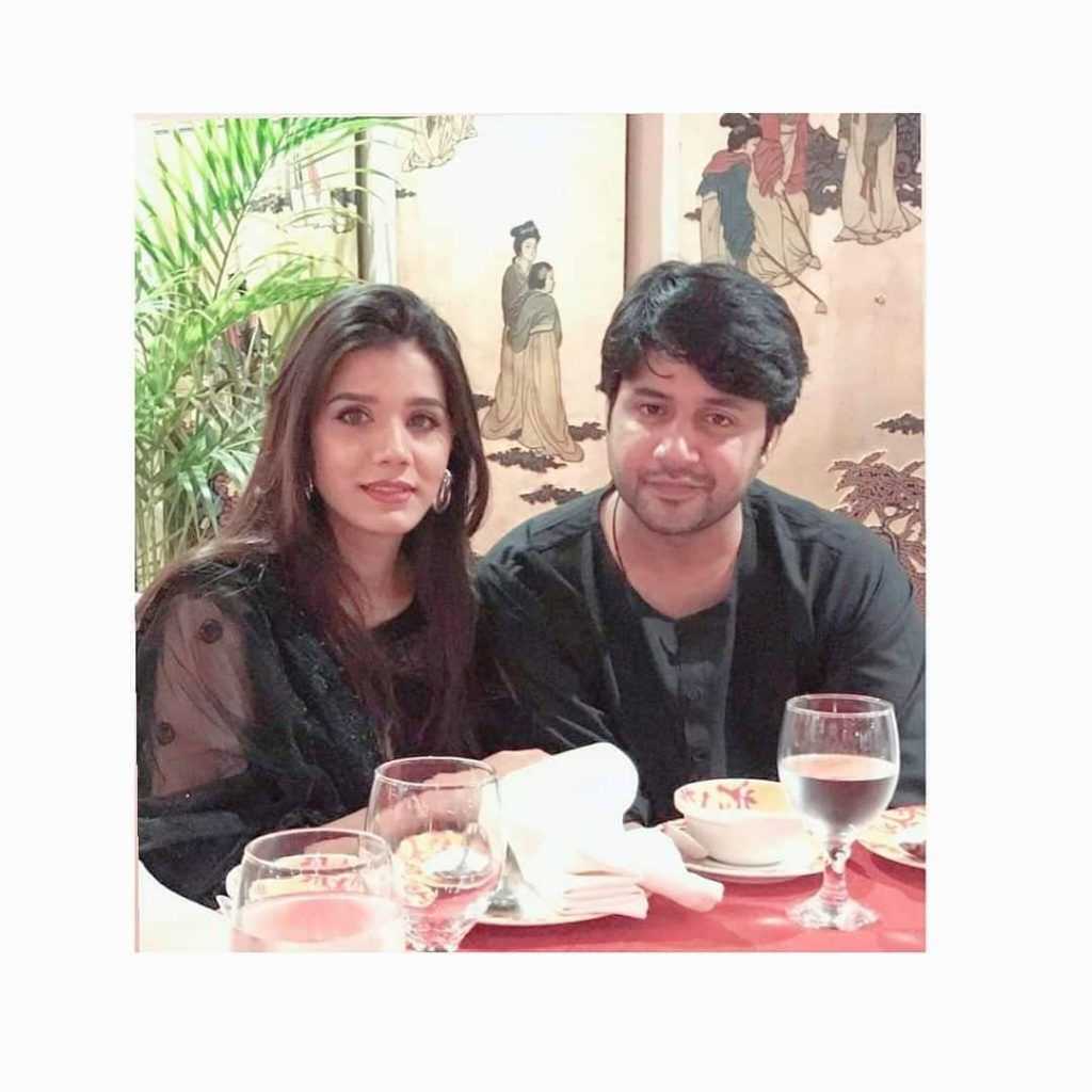 Latest Beautiful Pictures Of Imran Ashraf With His Wife Kiran Ashfaq ...