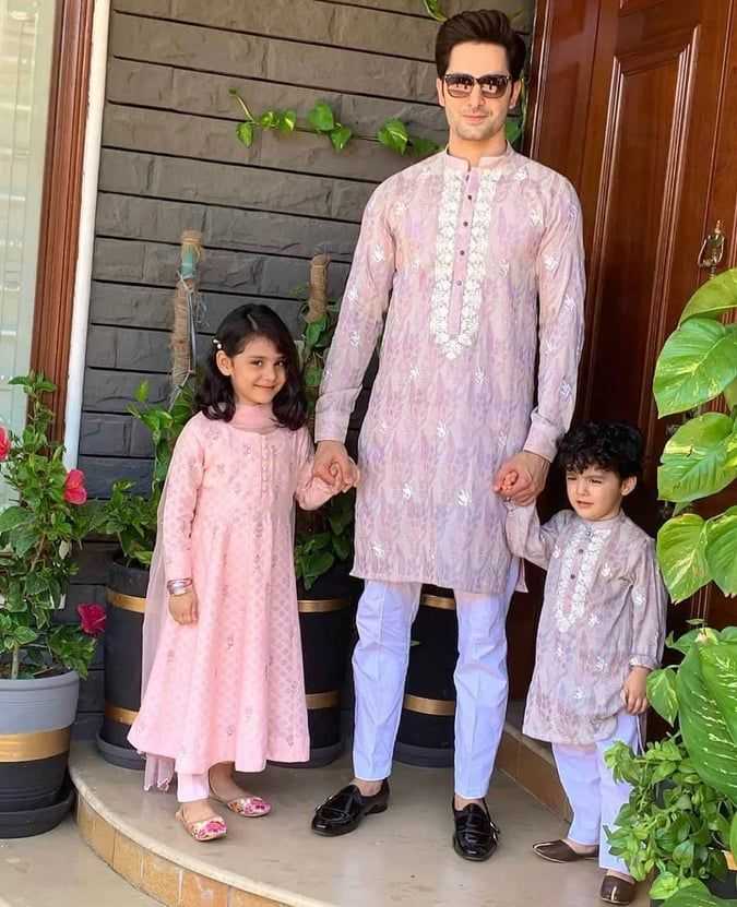 Actor Danish Taimoor And Brother Model Zahid Taimoor Celebrates Eid