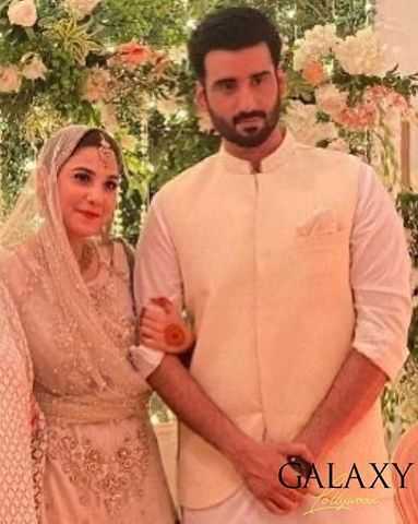 Check Out Exclusive Nikkah Pictures Of Hina Altaf And Agha Ali – Health