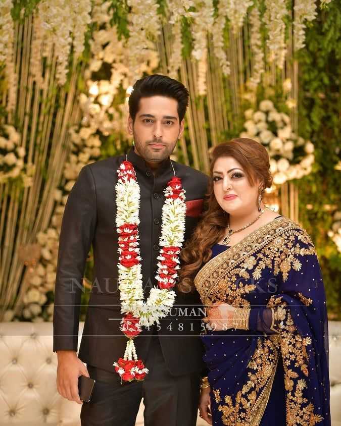 Humayun Saeed And His Charismatic Wife Samina At Wedding Of Brother