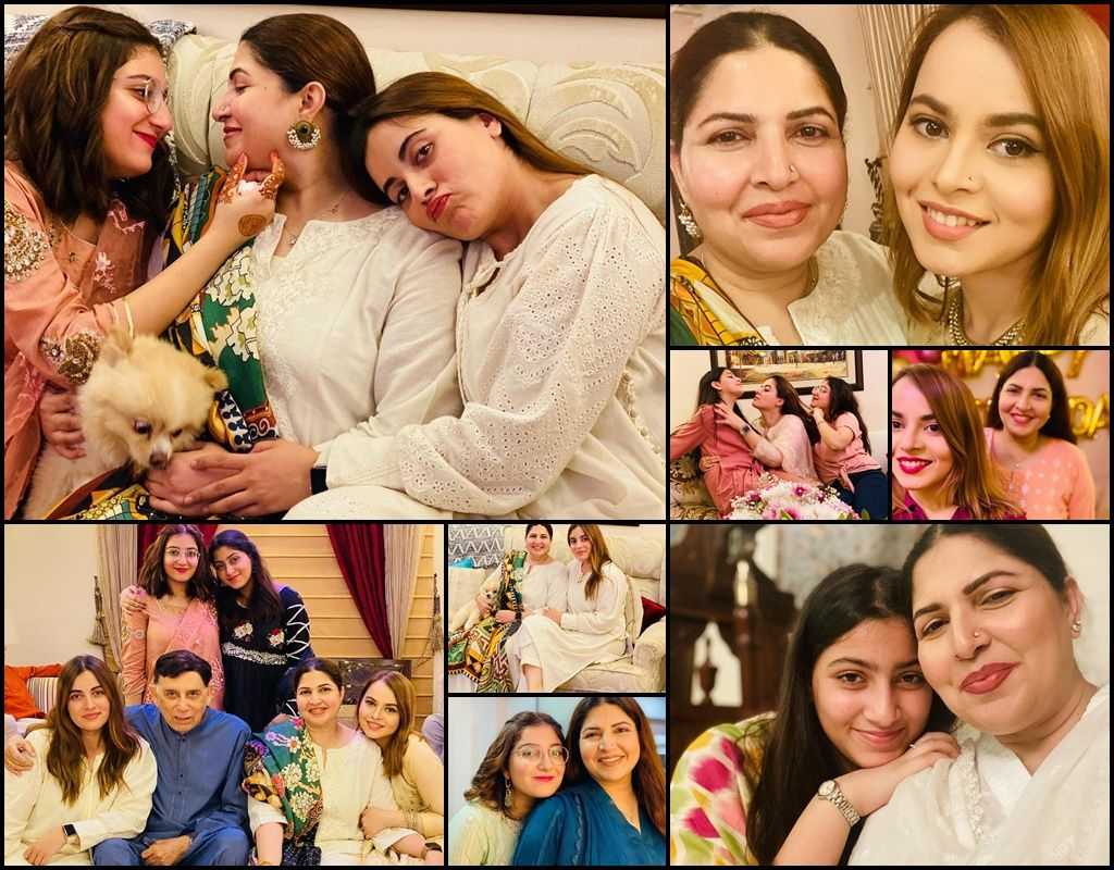 Beautiful Pictures Of Shagufta Ejaz With Her Adorable Daughters ...